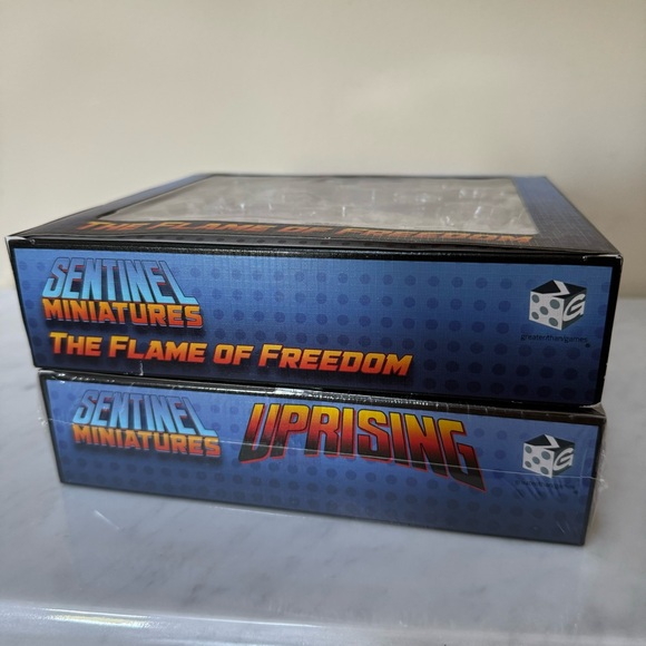 Lot of 2 - Sentinel Miniatures The Flame of Freedom & Uprising Unpainted Sealed - Picture 9 of 12